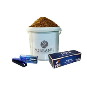 Tutun la Galeata si Punga Sobranie Rosu Pachet Promotional