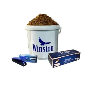 Tutun la Galeata si Punga Winston Albastru Pachet Promotional